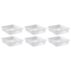 Teacher Created Resources Plastic, Clear, 6 PK TCR20453